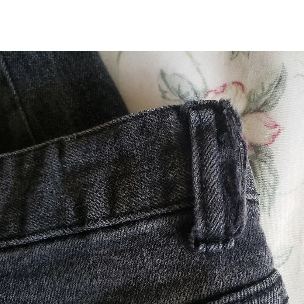 Fashion Nova Jeans Black Mens Street Wear 33 Destroyed Grunge Rocker Destructed